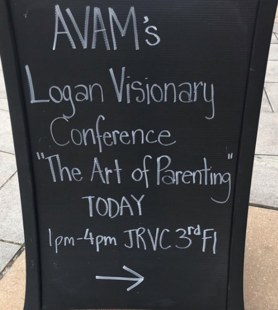 Recap of the Logan Visionary Conference 2019 – The Art of Parenting_sign