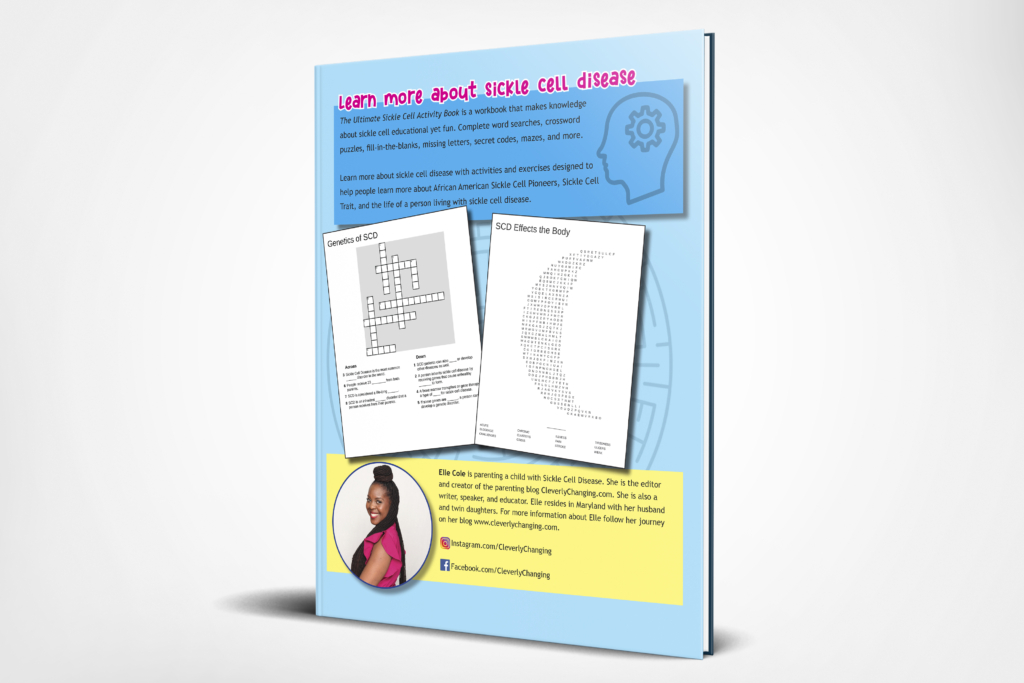 The Ultimate Sickle Cell Activity Book by Elle Cole for preteens and teens