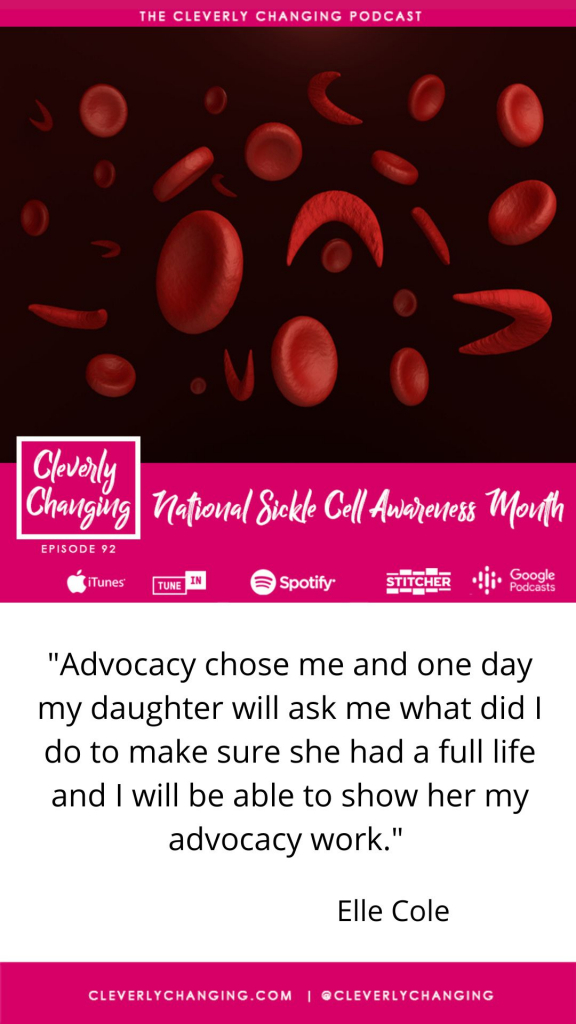 "Advocacy chose me and one  day my daughter will ask me what did I do to make sure she had a full life and I will be able to show her my advocacy work." 