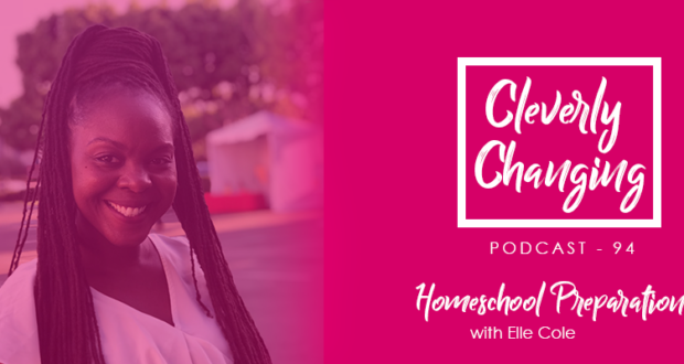 Elle Cole, Podcast host and veteran homeschool discusses how to prepare to begin homeschooling.
