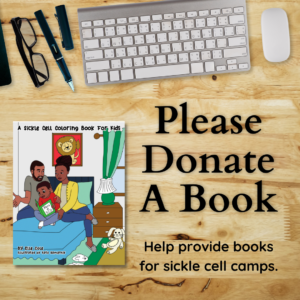 Please donate a book for sickle cell camps