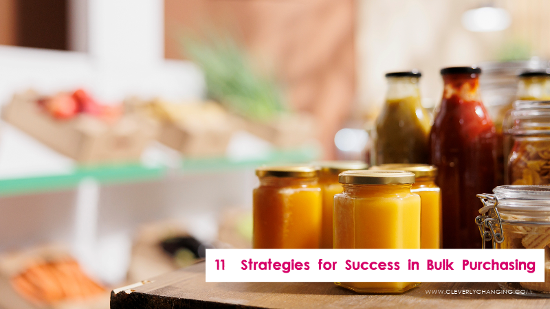11 Strategies for Success in Bulk Purchasing